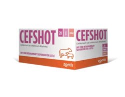 Zoetis UK Ltd has issued a recall of Cefshot DC 250mg Intramammary Suspension for Cattle.