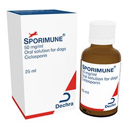 Dechra Veterinary Products has launched Sporimune (ciclosporin), licensed for the treatment of chronic manifestations of atopic dermatitis in dogs. 