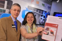 BSAVA Vice President Professor Michael Day and Vets Now Clinical Director Amanda Boag