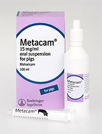 Boehringer Ingelheim Vetmedica Ltd has announced that Metacam is now available for use in pigs as an oral suspension.  