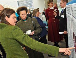 Her Royal Highness Princess Anne has opened the Royal Veterinary College's new Teaching and Research Centre. 