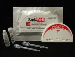 Woodley Equipment Company has launched RapidVet-H IC a testing kit for identifying blood types in cats and dogs. 