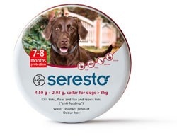 Bayer Animal Health has announced that it will be launching Seresto, a new POM-V collar for cats and dogs that kills fleas, and repels and kills ticks for up to eight months, in March.