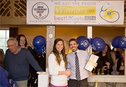 Pulborough-based Arun Veterinary Group has been awarded the title of Best UK Vets, having achieved the largest number of positive online reviews on www.vethelpdirect.com