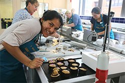 Picture shows: Monique Noronha MRCVS from the Park Veterinary Centre in Watford with some of her creations.