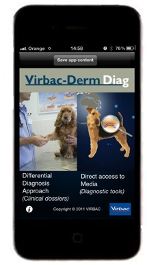 Virbac has launched an iPhone app designed to support veterinary surgeons in the diagnosis of canine dermatological conditions.