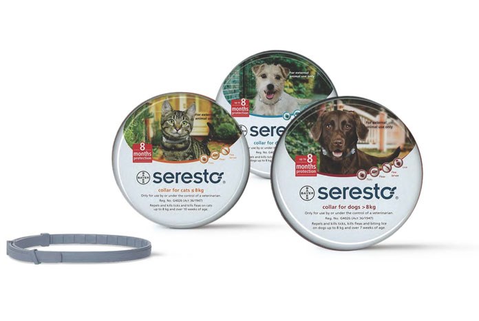Bayer Animal Health has announced that Seresto, it's flea and tick collar for cats and dogs, has now been granted approval to be used to reduce the risk of canine leishmaniosis