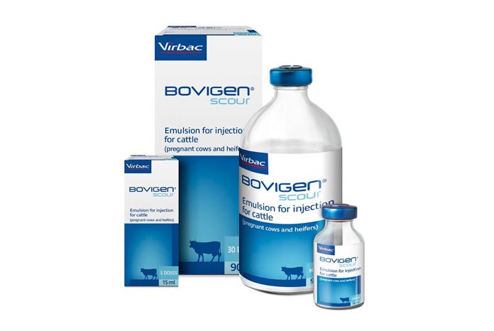 Virbac's calf scour vaccine, Bovigen Scour, has been granted VMD approval for a single-shot vaccination protocol in pregnant cows and heifers, and had its shelf life extended to 3 years.