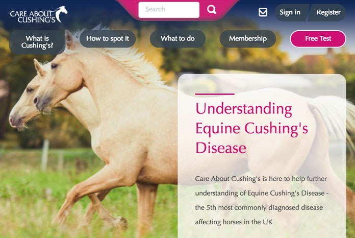 Boehringer Ingelheim, manufacturer of Prascend, has launched www.careaboutcushings.co.uk, an information resource for horse owners.