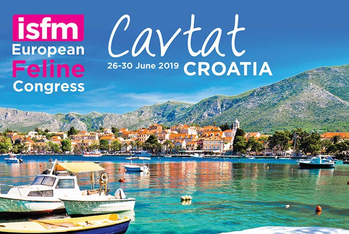 The International Society of Feline Medicine has announced that two 'giants of feline medicine and infectious disease' will headline its European Feline Congress, which is open to all and taking place in the beautiful Croatian town of Cavtat from 26th-30th June.