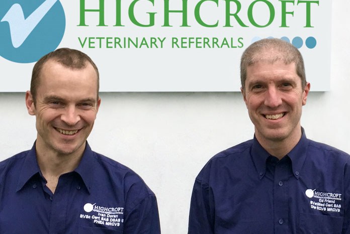 Bristol-based Highcroft Veterinary Referrals has extended its soft tissue surgery service with the appointment of Dr Ivan Doran, a RCVS Specialist in Small Animal Soft Tissue Surgery, and Dr Ed Friend, a European Specialist in Small Animal Surgery.