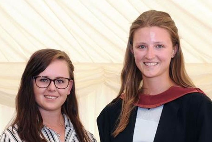 Other winners included Fiona Ridout, pictured right, who won the award for the most engaged veterinary student on EMS placement.