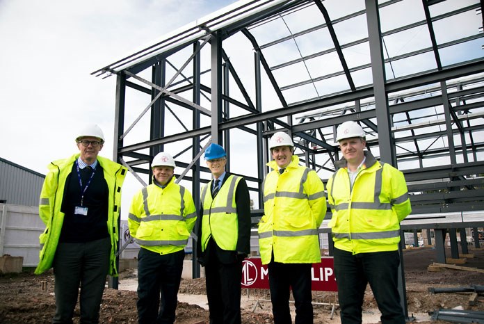 Building work has started on the new Harper & Keele Veterinary School