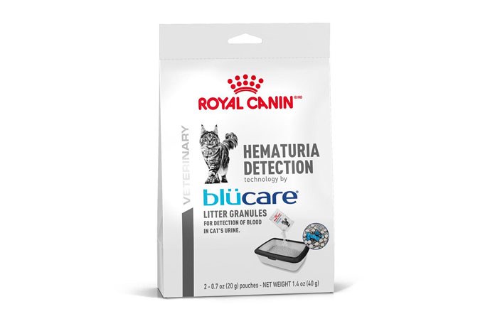 a new urinary diagnostic tool: the Royal Canin Hematura Detection by Blücare.