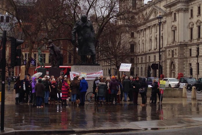 VetSurgeon.org is hearing early reports of a homeopathic protest march currently taking place in London.