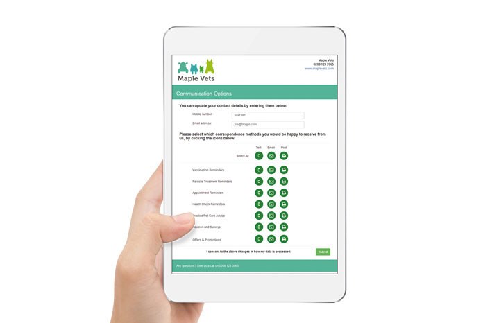 Virtual Recall, the company behind the iRecall suite of veterinary marketing communications tools, has launched iRecall Consent Management,