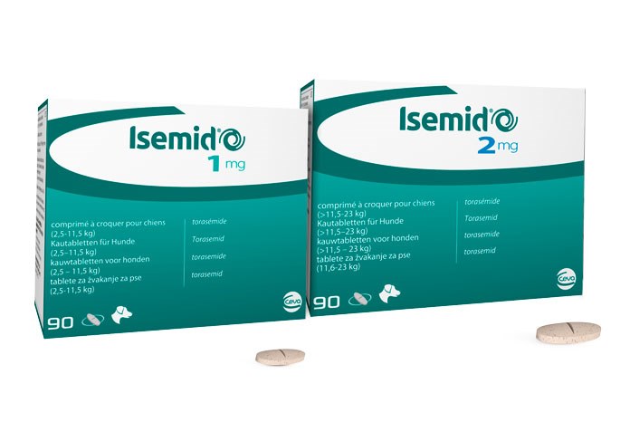 Ceva Animal Health has launched Isemid (Torasemide), a once-a-day diuretic for the treatment of congestive heart failure in dogs