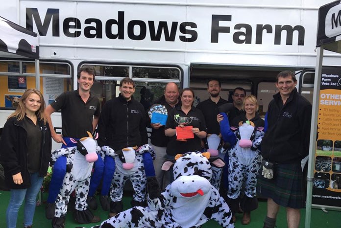 Champagne corks popping as Worcestershire-based Meadows Farm Vets Ltd 