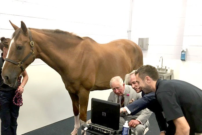 His Royal Highness The Prince of Wales has visited Pool House Equine Clinic to mark the opening of its new, purpose-built facility in Fradley, near Lichfield.