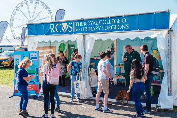 RCVS outreach programme at Devon County Show