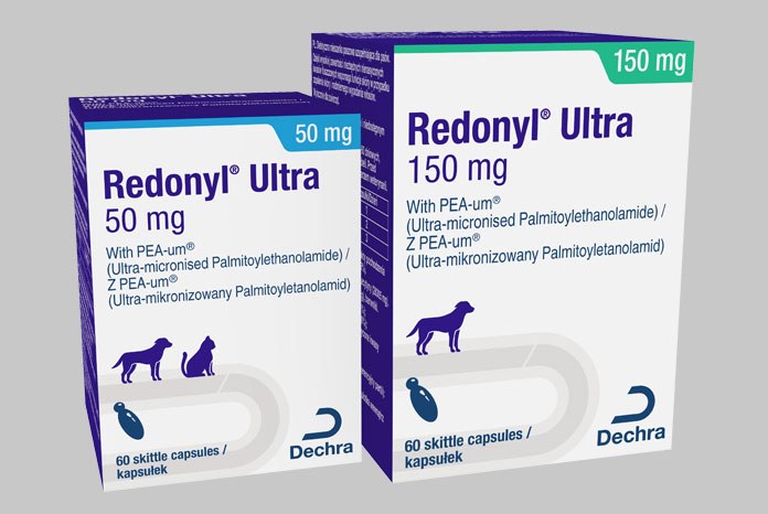 Dechra has launched Redonyl Ultra, a complementary feed for cats and dogs with allergic skin conditions. 