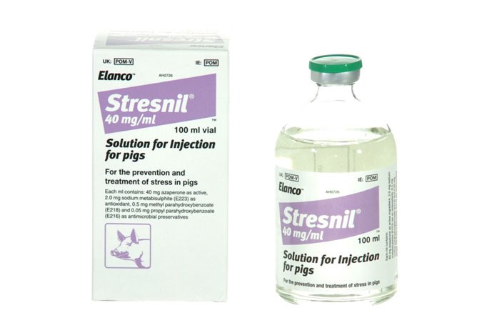 Elanco Animal Health has issued a recall for Stresnil 40 mg/ml Solution for injection for Pigs