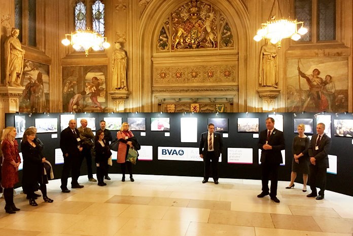 The British Veterinary Association has opened Through the eyes of vets, an exhibition in the House of Commons of the diverse work carried out by veterinary surgeons, depicted in a series of photographs by its members. 