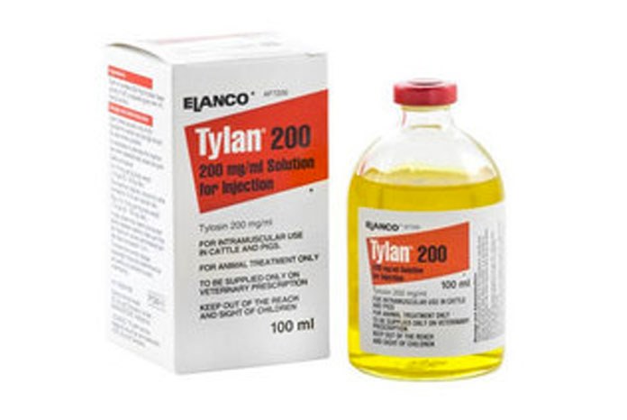 Elanco has issued a recall of Tylan 200mg/ml Solution for Injection (Vm 00006/4098)
