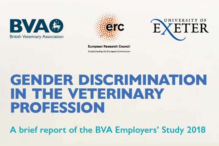The BVA has published the interim results of a new study which seems to provide the best evidence yet that the veterinary profession still discriminates against female veterinary surgeons.