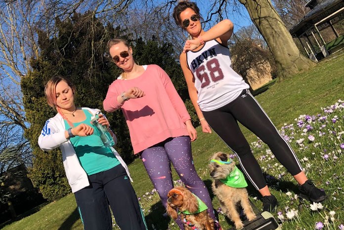 White Cross Vets has come up with another clever team-building initiative for its staff: giving them all a £50 contribution towards a new Fitbit and then holding a competition to see which of its teams logs the most steps.
