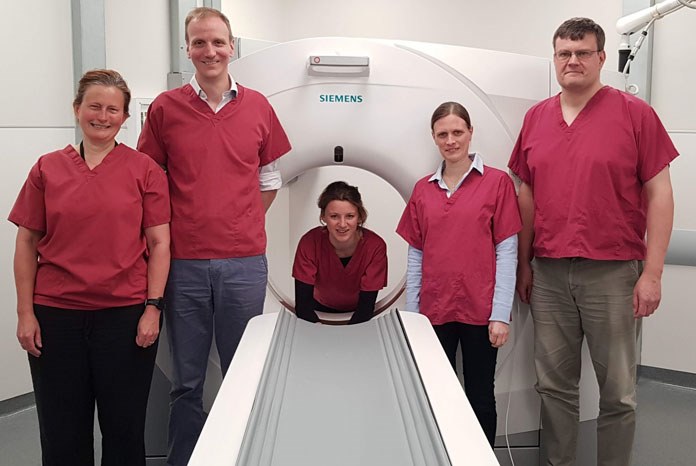 Solihull-based Willows Referral Service is showing off it's new toy, a £400,000 state-of-the-art Siemens Somatom go.All CT scanner, believed to be the first in the profession.