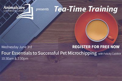 Microchipping Month starts with free CPD from Animalcare