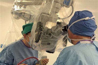 State of the art surgical microscope to improve Yorkshire referral practice's neurosurgery capabilities