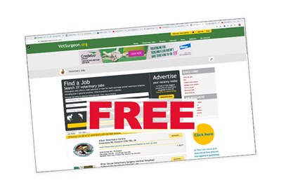 Coronavirus: VetSurgeon and VetNurse Jobs now free for practices to advertise for help