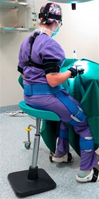 New stool designed to help vets' operating posture