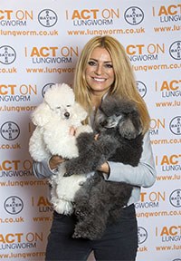 Tess Daly puts lungworm in the spotlight