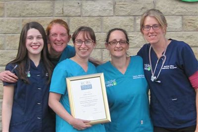 Dewsbury veterinary hospital bags three 'outstanding' PSS awards