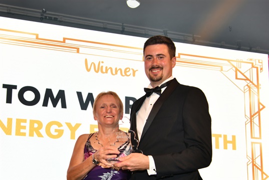 Tom Warboys named Young Dairy Vet of the Year 2023